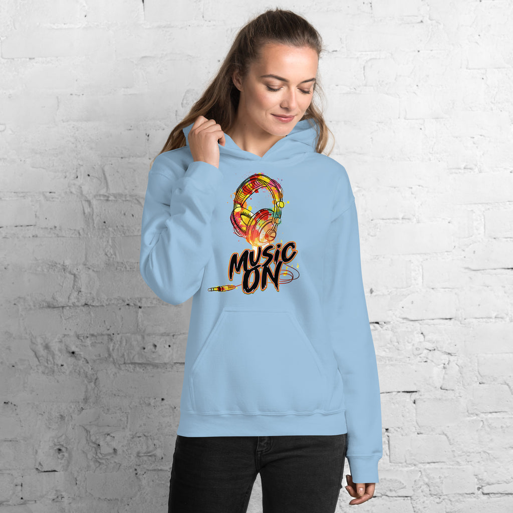 Women's Premium Hoodie (Music On)