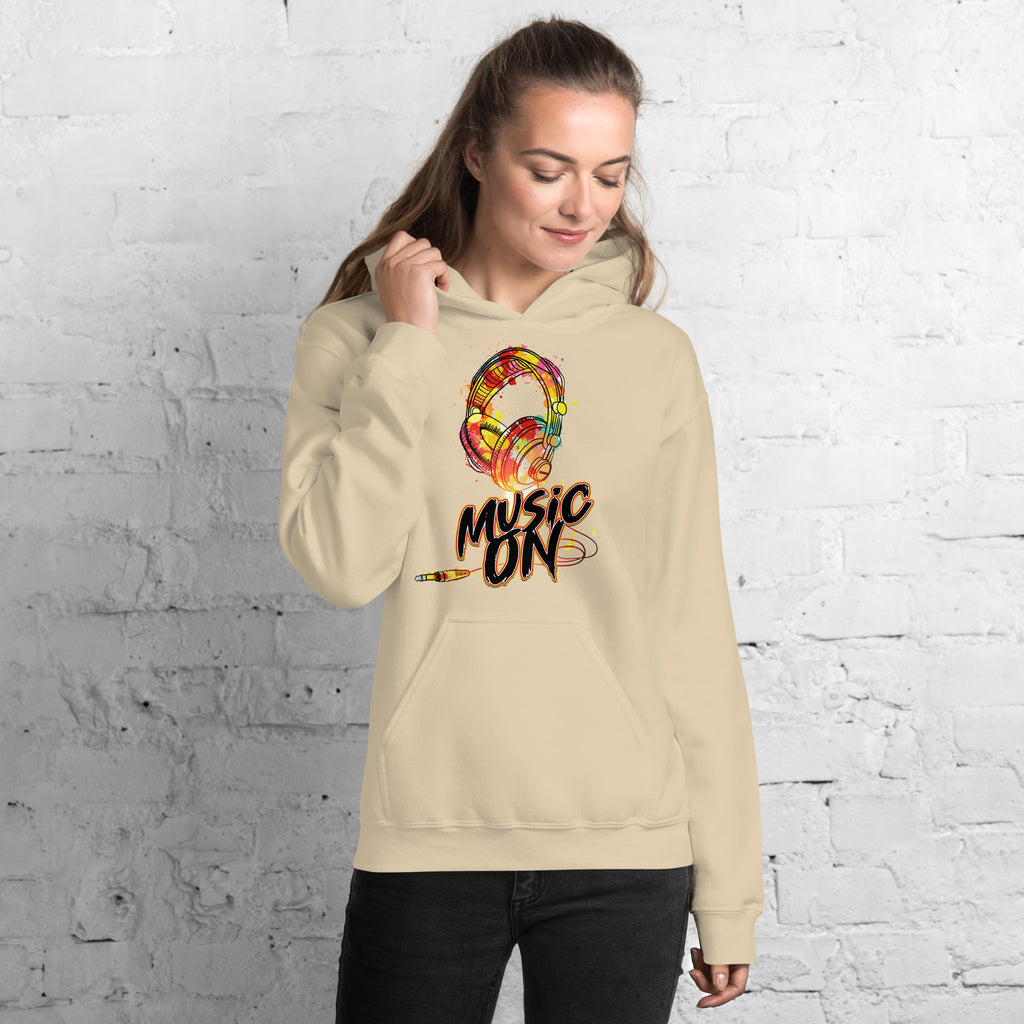 Women's Premium Hoodie (Music On)