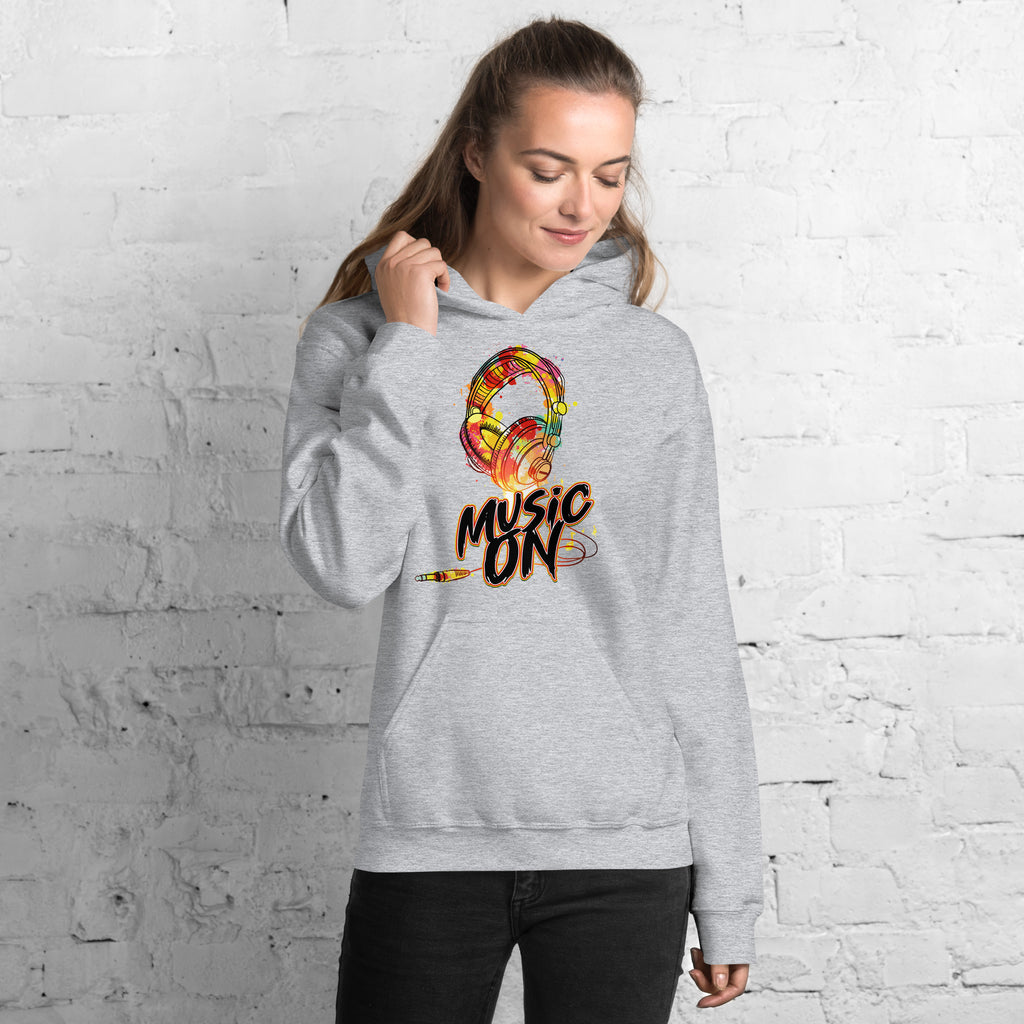 Women's Premium Hoodie (Music On)