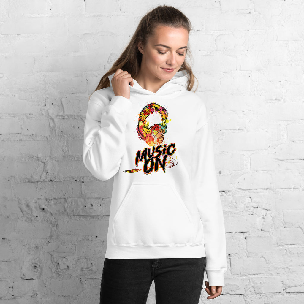 Women's Premium Hoodie (Music On)